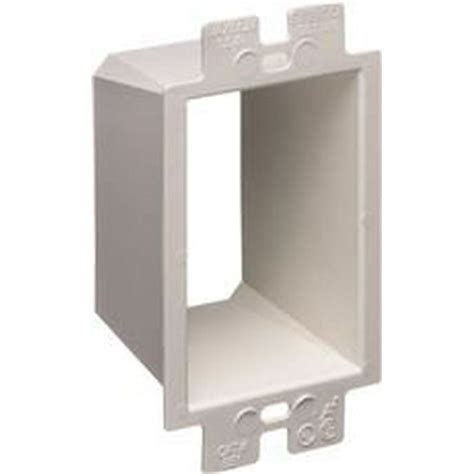 electrical box extension plastic|single gang plastic box extension.